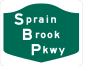 Sprain Brook Parkway marker