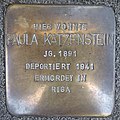 Stolperstein für Paula Katzenstein