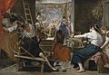 Las hilanderas o La fábula de Aracne es un óleo realizado hacia 1657 por el pintor español Diego Velázquez. Sus dimensiones son de 220 × 289 cm. Se expone en el Museo del Prado, Madrid. Por Diego Velázquez.