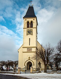 Farní kostel svatého Martina v Horní Vidimi