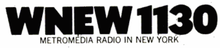 WNEW logo used from c. 1969 to the 1970s. WNEW-AM logo 1960s-1970s.png