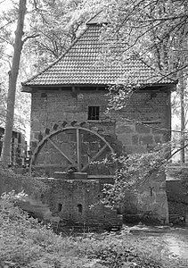 Wassermühle am Haus Döring