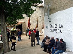 Detalle de la Romería de Santa Quiteria, en Hoya de la Carrasca, año 2013.