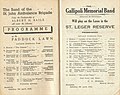 1949 AJC Chipping Norton Stakes showing band entertainment program.