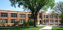 Lommen Hall, which houses education departments 2009LommenHallMoorheadMNcropped.jpg