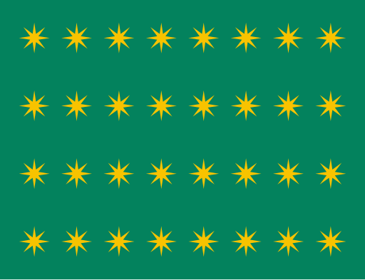 32 Stars Fenian Flag.svg