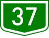 Main road 37 shield