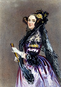 Retrato de Ada Augusta Byron, marquesa de Lovelace