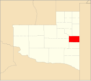 Location of Atreuco Department within La Pampa Province