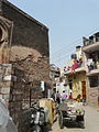 The mosque with its surroundings