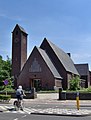 De voormalige Nederlands Hervormde Bethlehemkerk te Hengelo, tegenwoordig dienstdoende als architectenbureau