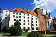 Southern side of the castle