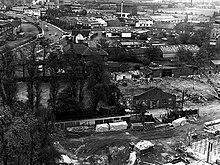 Site of Perry Barr (later City North) campus before building began in the early 1970s Building-PB.jpg