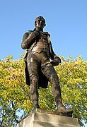 Statue of Robert Burns in Milwaukee