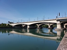 Le pont Raymond-Poincaré, en 2020