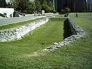 Vestiges des anciennes fortifications de Montréal