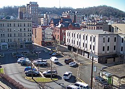 The Clarksburg Downtown Historic District is listed on the National Register of Historic Places