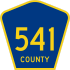 County Route 541  marker