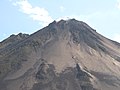 Vulcano Arenal (Costa Rica). Il cratere principale.