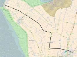 Spoorlijn aansluiting Marne - Friedrichskoog III op de kaart