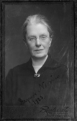 Dagmar Neovius vuonna 1923.