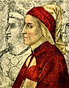 Dante Alighieri. Giotto portree (umbes 1300)