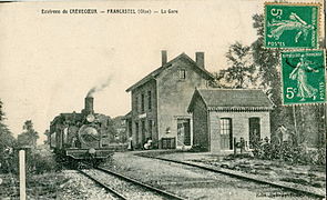 La gare de Francastel