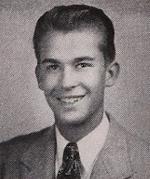 Clark in the 1947 yearbook for A.B. Davis High School Dick Clark 1947 yearbook.jpg