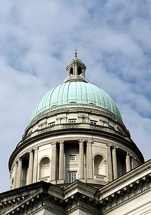 English: The dome of the Old Supreme Court Bui...