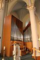 Les grandes orgues Casavant de l'église Saint-Paul de Bas-Caraquet.
