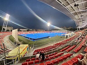 Das Estadi Olímpic de Terrassa während der Women’s FIH Pro League 2021/22