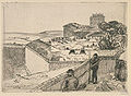 Die Bastion 84, 1870 (Radierung)