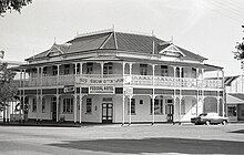 Federal House, in Childers, Queensland, 1975.