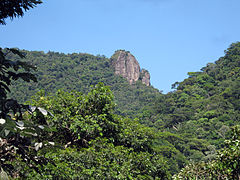 Tijuca Mirim Peak seen from Excelsior