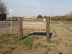 National Park Service entrance sign Floyd Bennett Field - 3 (3477306787).jpg