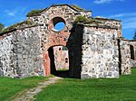 Gamla Vasa kyrkoruin i Vasa, Finland.