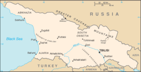 Мапа Грузіі