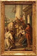 喬凡尼·巴蒂斯塔·提埃坡羅的《使徒聖露琪亞》（Comunione di santa Lucia），39 × 23cm，約繪於1748年，1863年始藏[25]