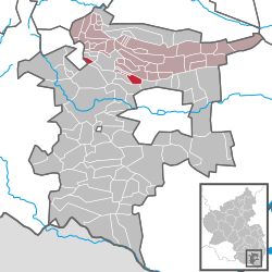 Gleisweiler – Mappa