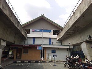 Gombak LRT Station, Jalan Terminal Putra, 53100 Kuala Lumpur