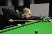 Graeme Dott playing a shot