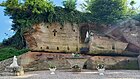 Grotte de Lourdes de Bisten-en-Moselle (Moselle, France)