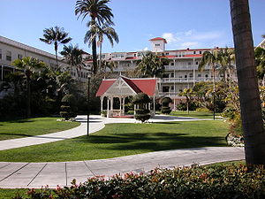 The old building of the Hotel del Coronado. Ca...