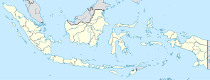 中國皇帝火山在印度尼西亞的位置