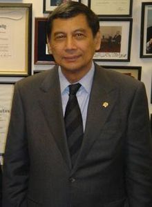 Dutch-Indonesian Defense Minister Juwono Sudarsono