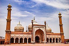 Jama Masjid, Delhi: By 2050, India is projected to have the world's largest Muslim population. Jama Masjid - In the Noon.jpg