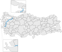 Mapa przebiegu O-5