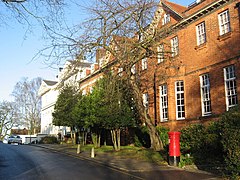 The Old House and Maynard building, Westfield College, Kidderpore Avenue, Hampstead