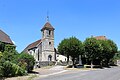 La place de l'église.