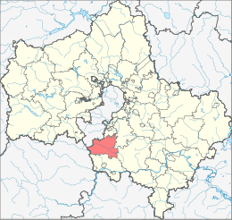 Čechovskij rajon – Mappa